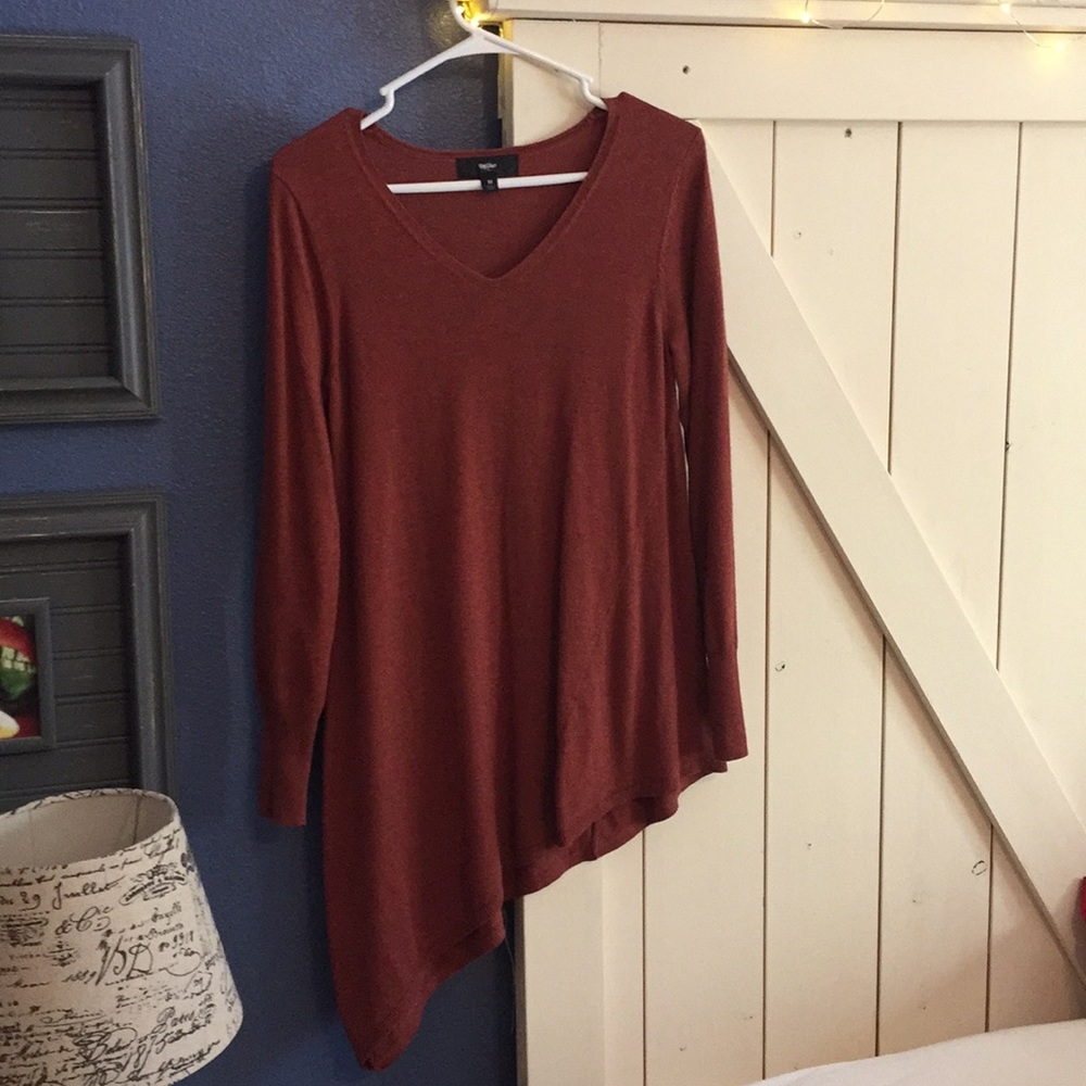 Asymmetrical sweater